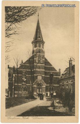 Ulrum, Gereform. Kerk ansichtkaart: Ulrum, Gereform. Kerk