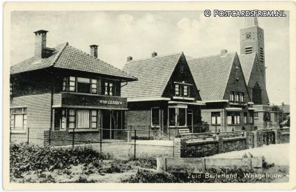 Zuid-Beijerland, Wijkgebouw ansichtkaart: Zuid-Beijerland, Wijkgebouw