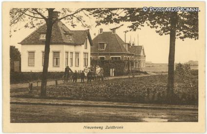 ansichtkaart: Zuidbroek, Nieuweweg