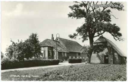 Uitwijk, De Eng Hoeve ansichtkaart: Uitwijk, De Eng Hoeve