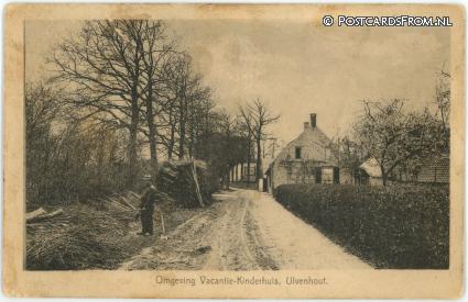 Ulvenhout, Omgeving Vacantie-Kinderhuis ansichtkaart: Ulvenhout, Omgeving Vacantie-Kinderhuis
