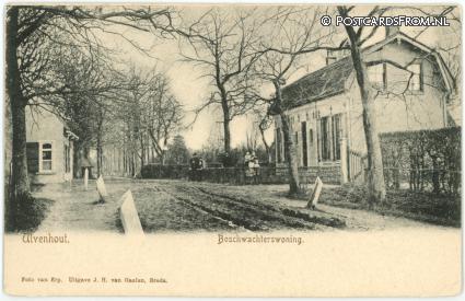 Ulvenhout, Boschwachterswoning ansichtkaart: Ulvenhout, Boschwachterswoning