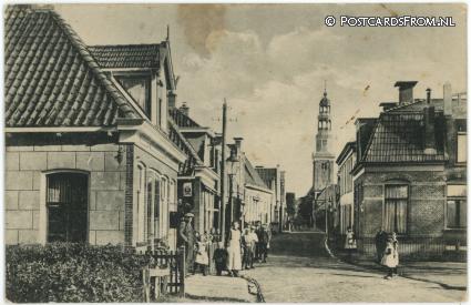 Oldeboorn, Kerkstraat ansichtkaart: Oldeboorn, Kerkstraat