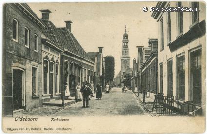 Oldeboorn, Kerkeburen ansichtkaart: Oldeboorn, Kerkeburen