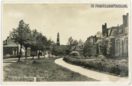 Oldeboorn, Ontvangersbuurt ansichtkaart: Oldeboorn, Ontvangersbuurt