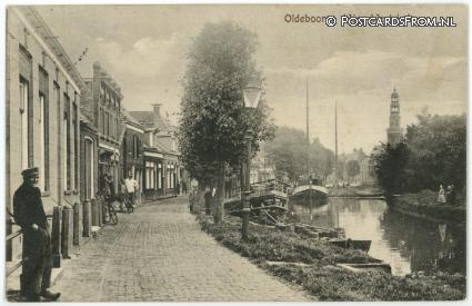 Oldeboorn, Weze Westeinde.. Weaze ansichtkaart: Oldeboorn, Weze Westeinde.. Weaze