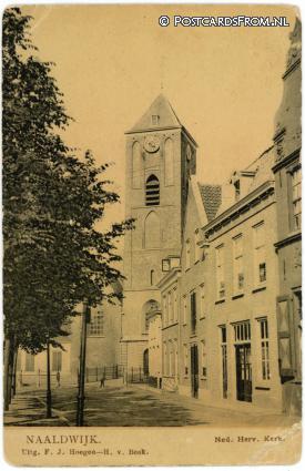 ansichtkaart: Naaldwijk, Ned. Herv. Kerk