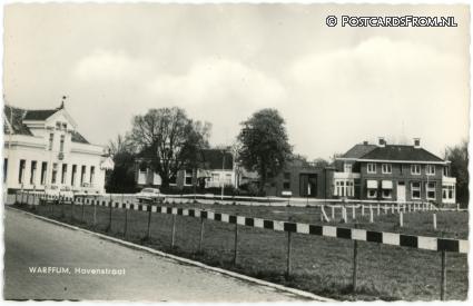 ansichtkaart: Warffum, Havenstraat