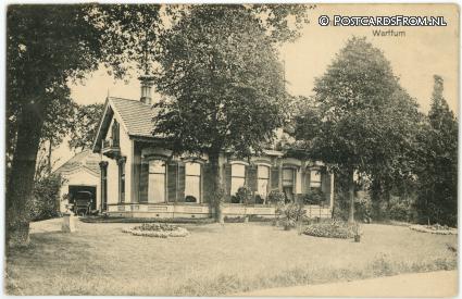 ansichtkaart: Warffum, Villa Notaris Jansenlus de Vries