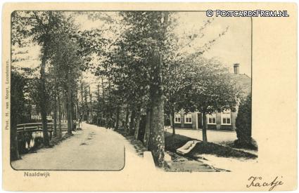 Naaldwijk, Zuidweg ansichtkaart: Naaldwijk, Zuidweg