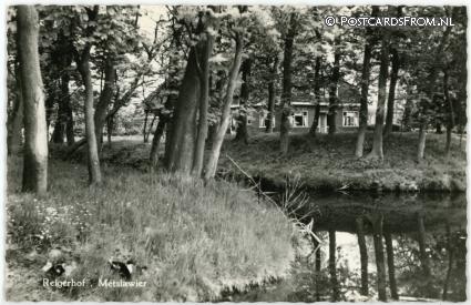 ansichtkaart: Metslawier, Reigerhof