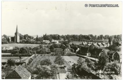 ansichtkaart: Helvoirt, Panorama