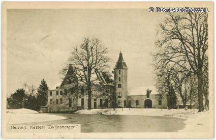 ansichtkaart: Helvoirt, Kasteel 'Zwijnsbergen'