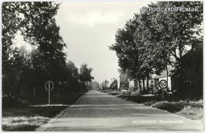 ansichtkaart: Huijbergen, Staartsestraat