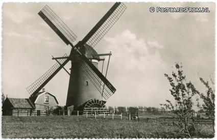 ansichtkaart: Molenaarsgraaf, Molen