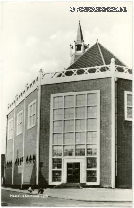 ansichtkaart: Maassluis, Immanuelkerk
