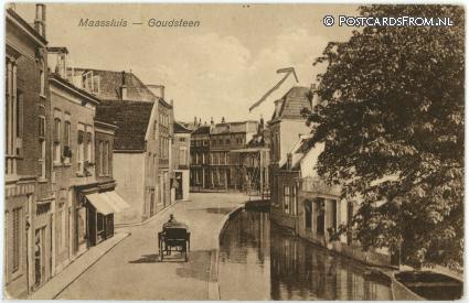 Maassluis, Goudsteen ansichtkaart: Maassluis, Goudsteen