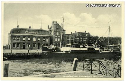 Maassluis, Loodsboot met Loodswezen ansichtkaart: Maassluis, Loodsboot met Loodswezen
