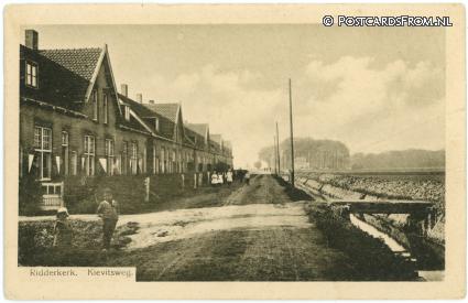 ansichtkaart: Ridderkerk, Kievitsweg