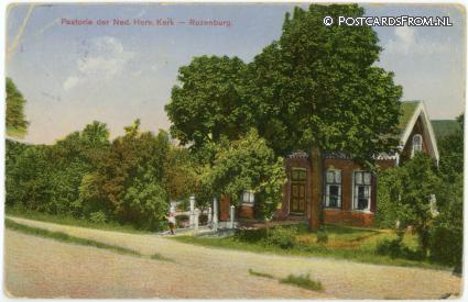 Rozenburg ZH, Pastorie der Ned. Herv. Kerk ansichtkaart: Rozenburg ZH, Pastorie der Ned. Herv. Kerk