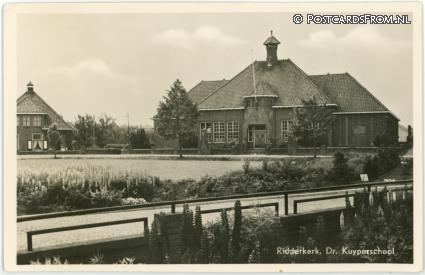 Ridderkerk, Dr. Kuyperschool ansichtkaart: Ridderkerk, Dr. Kuyperschool
