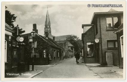 Yerseke, Vierstraat. Shell ansichtkaart: Yerseke, Vierstraat. Shell