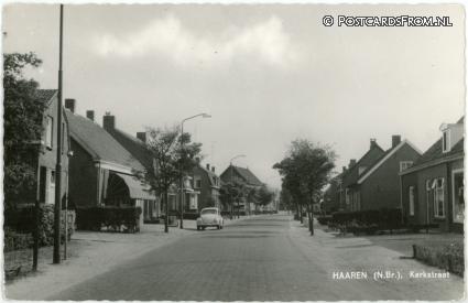 ansichtkaart: Haaren, Kerkstraat