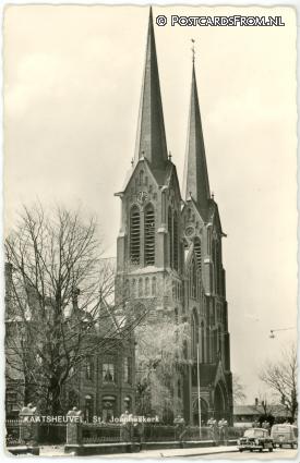 ansichtkaart: Kaatsheuvel, St. Joanneskerk