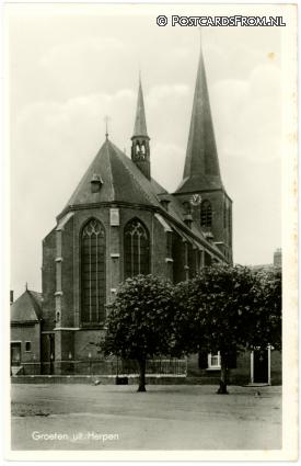 ansichtkaart: Herpen, Groeten uit