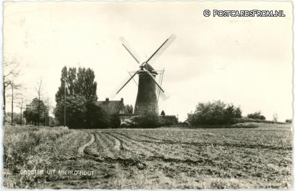 Mierlo, Hout. Groeten uit ansichtkaart: Mierlo, Hout. Groeten uit