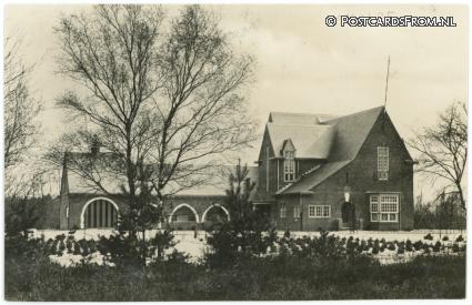 ansichtkaart: Waalre, Gemeentehuis