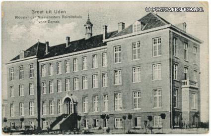 Uden, Klooster der MIssiezusters Retraitenhuis voor Dames ansichtkaart: Uden, Klooster der MIssiezusters Retraitenhuis voor Dames