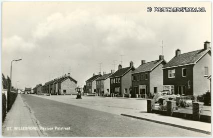 ansichtkaart: Sint Willebrord, Pastoor Palstraat