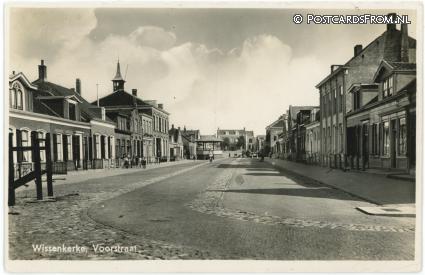 Wissenkerke, Voorstraat ansichtkaart: Wissenkerke, Voorstraat