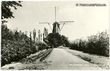 Wissenkerke, Molen de Onderneming ansichtkaart: Wissenkerke, Molen de Onderneming