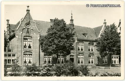 ansichtkaart: Wagenborgen, Paviljoen 'Eben Haezer'