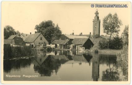 Nieuwkoop, Plasgezicht ansichtkaart: Nieuwkoop, Plasgezicht