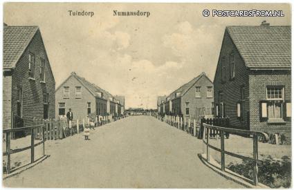 Numansdorp, Tuindorp ansichtkaart: Numansdorp, Tuindorp