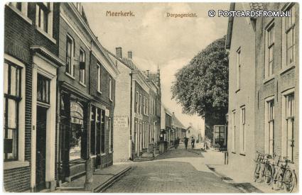 Meerkerk, Dorpsgezicht ansichtkaart: Meerkerk, Dorpsgezicht