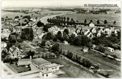 ansichtkaart: Meerkerk, Panorama