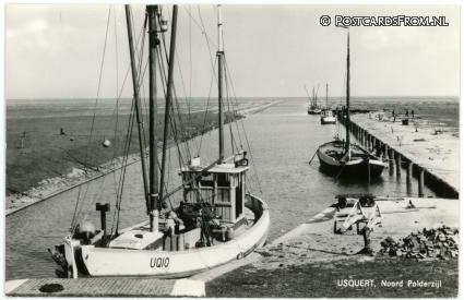 Usquert, Noord Polderzijl ansichtkaart: Usquert, Noord Polderzijl