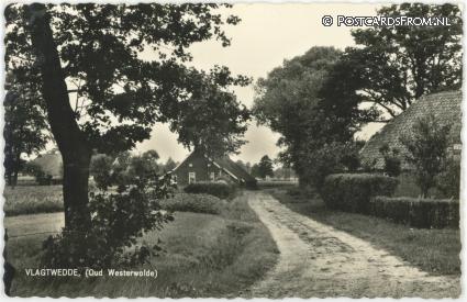 ansichtkaart: Vlagtwedde, Oud Westerwolde