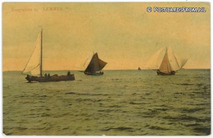 Lemmer, Zeegezicht ansichtkaart: Lemmer, Zeegezicht