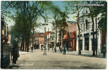 ansichtkaart: Hilversum, Groest